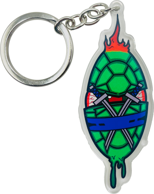 'VIGILANTE' KEYCHAIN Blue