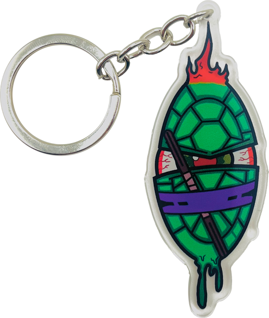 'VIGILANTE' KEYCHAIN Purple