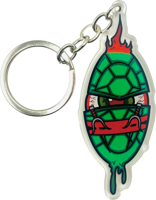 'VIGILANTE' KEYCHAIN Red